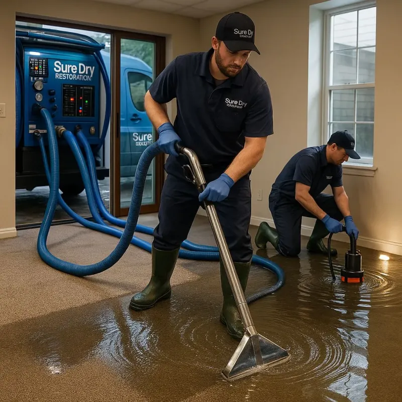 Water Extraction and Removal process in West Cape May, NJ